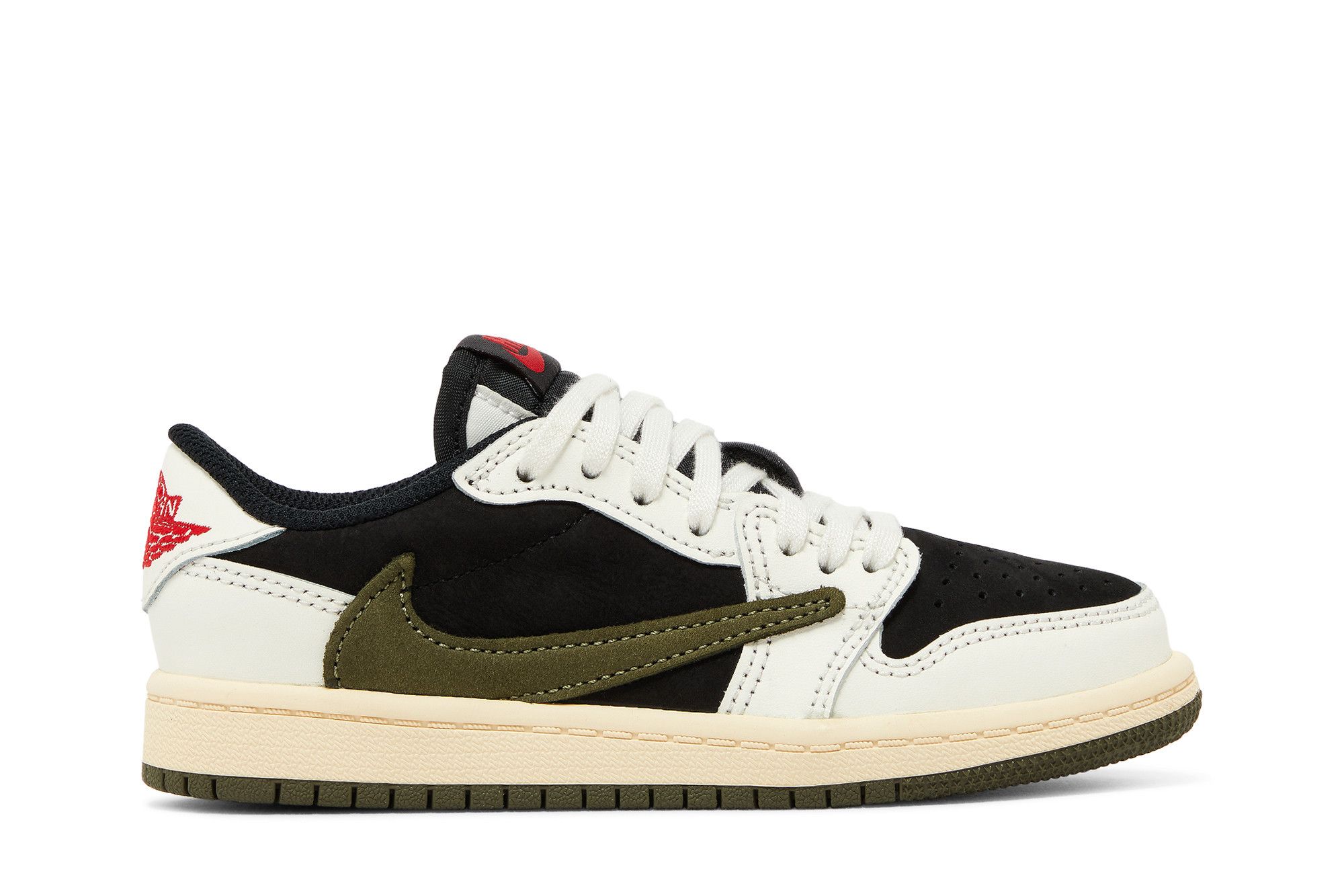 Air Jordan 1 Retro Low OG SP Travis Scott Olive (PS) - DZ5909-106