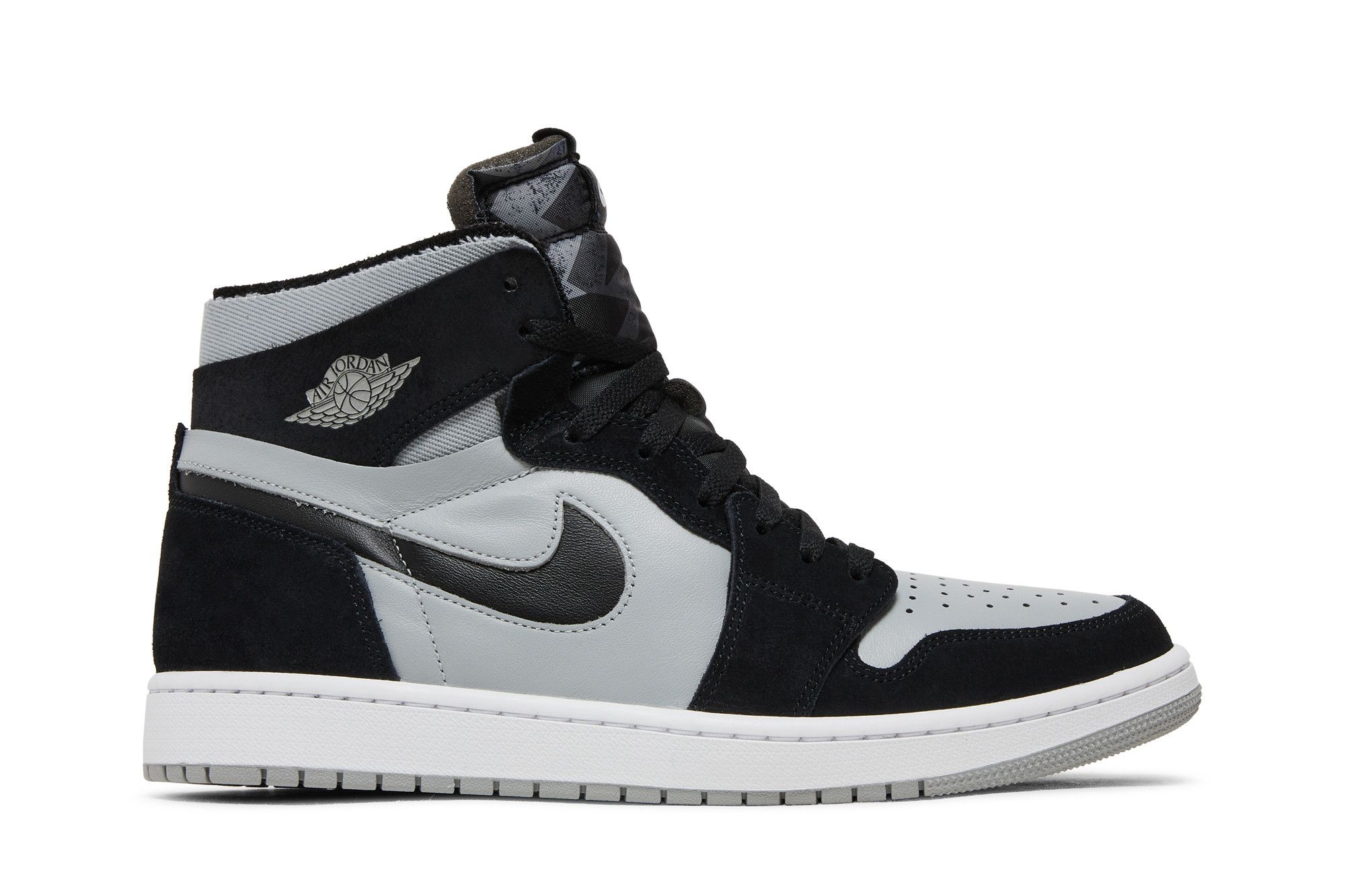 Air Jordan 1 Zoom CMFT Black Light Smoke Grey Sneaker Style CT0978-001