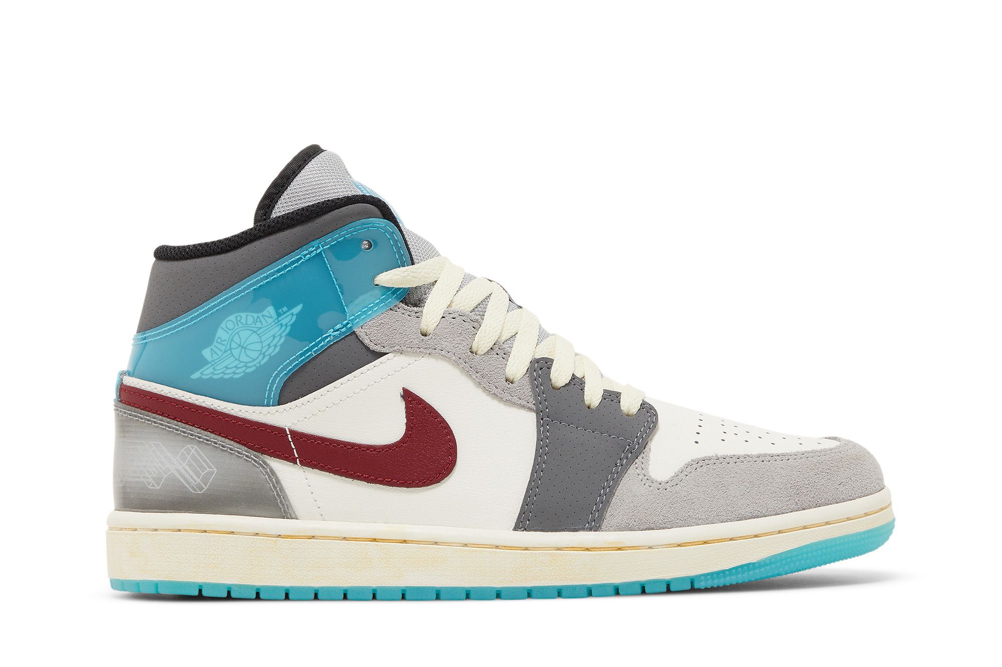 Jordan 1 Mid SE Exploration Unit Sail Grey Blue Red FB1870-161