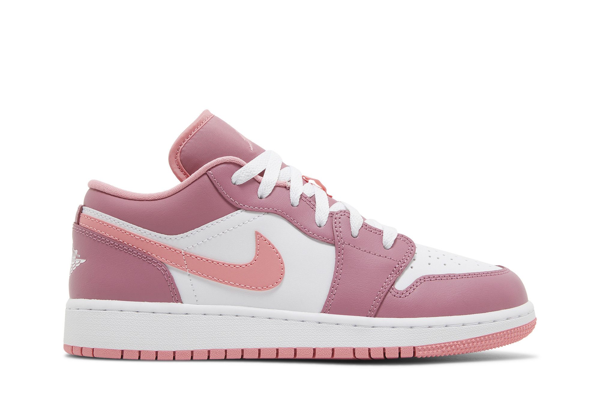 Jordan 1 Low Desert Berry (GS) - 553560-616 - Grade School