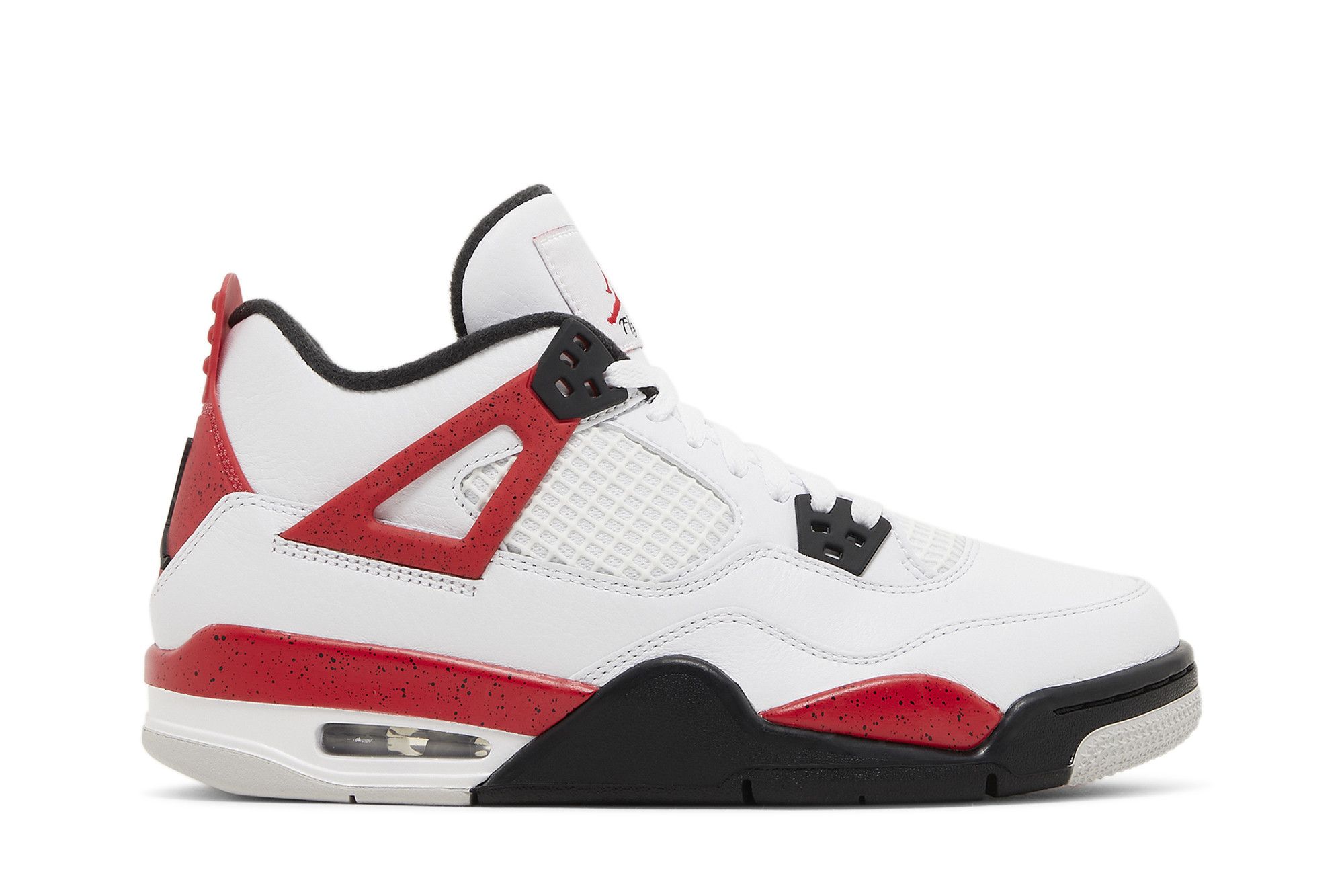 Air Jordan 4 Retro GS Red Cement (Grade-Schooler) Sneakers - 408452-161