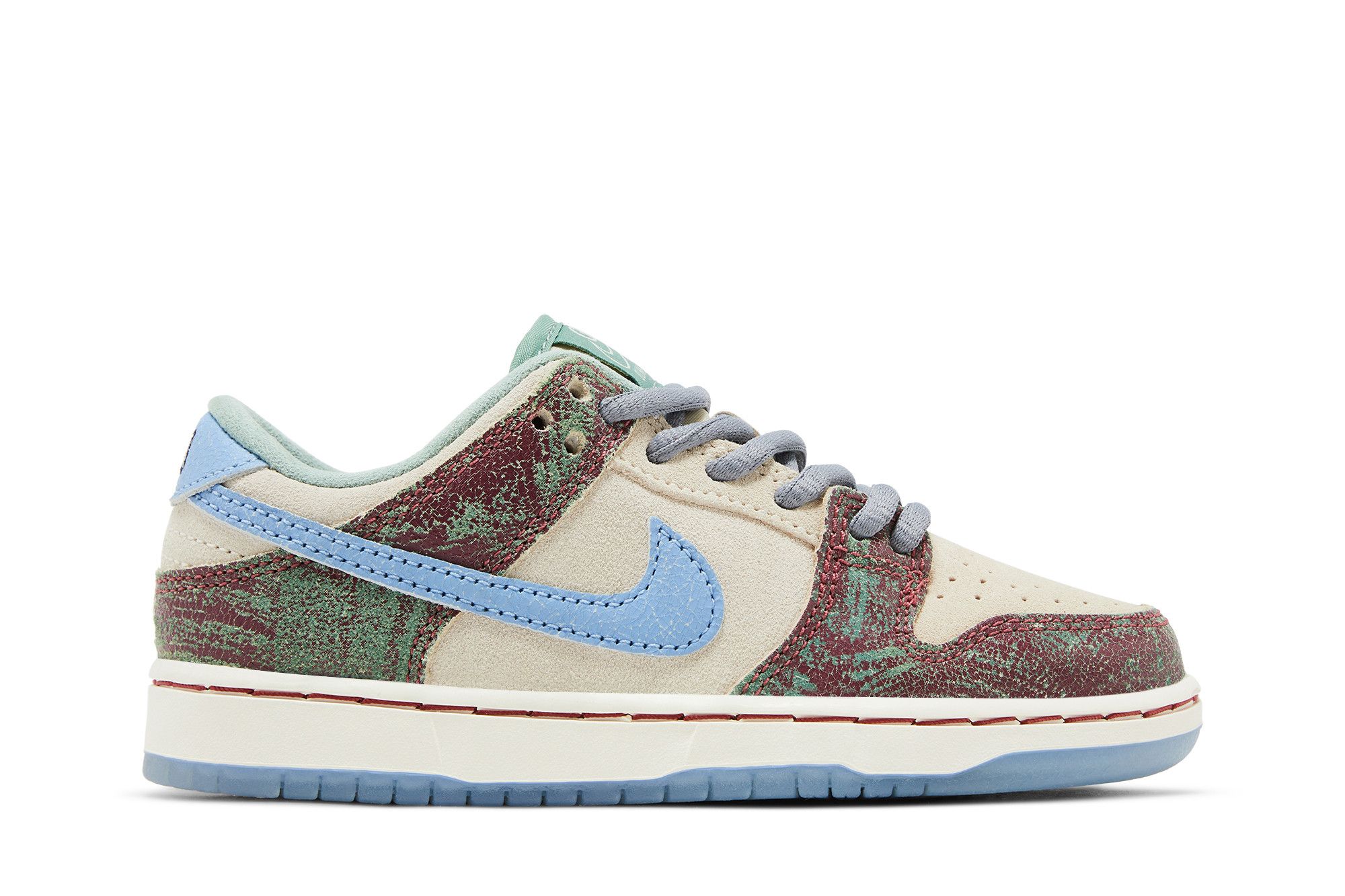 Nike SB Dunk Low Crenshaw Skate Club (PS) – Sail/Light Blue/Cedar – FQ8204-300