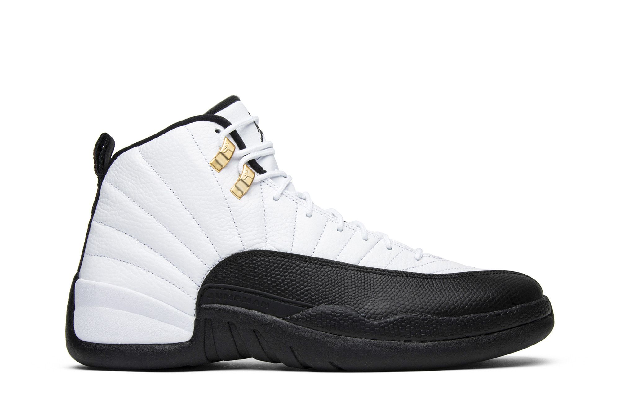Jordan 12 Retro Taxi (2018) Sneakers – White/Black/Varsity Red – 130690-125