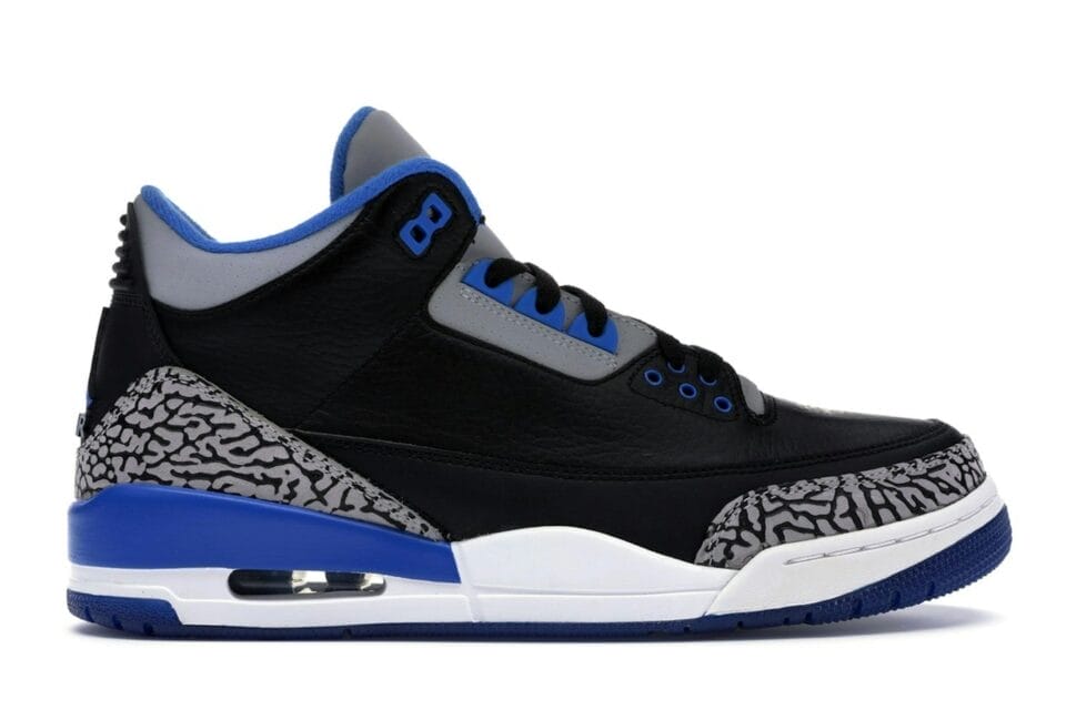 Air Jordan 3 Retro Sport Blue (136064-007) - Men's Lifestyle Sneakers
