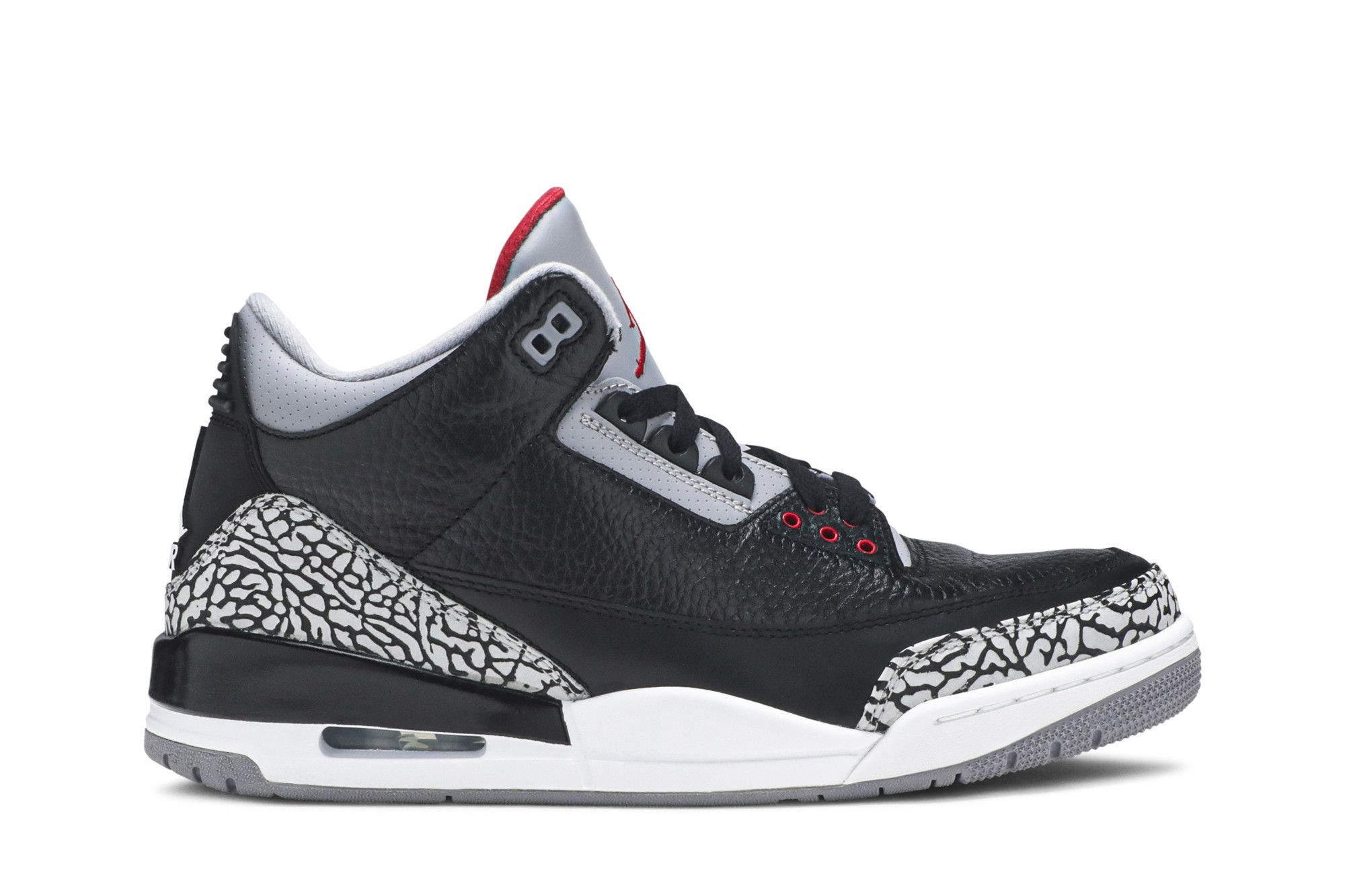 Air Jordan 3 Retro Black Cement (2011) - 136064-010 - Men's Lifestyle Sneakers