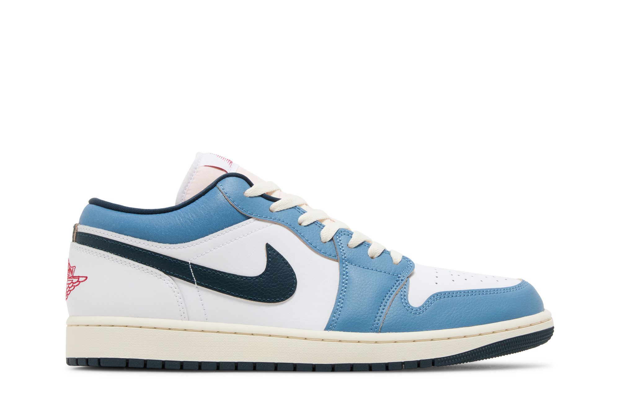 Jordan 1 Low SE Armory Navy HM3711-144 White/Navy Blue Sneakers