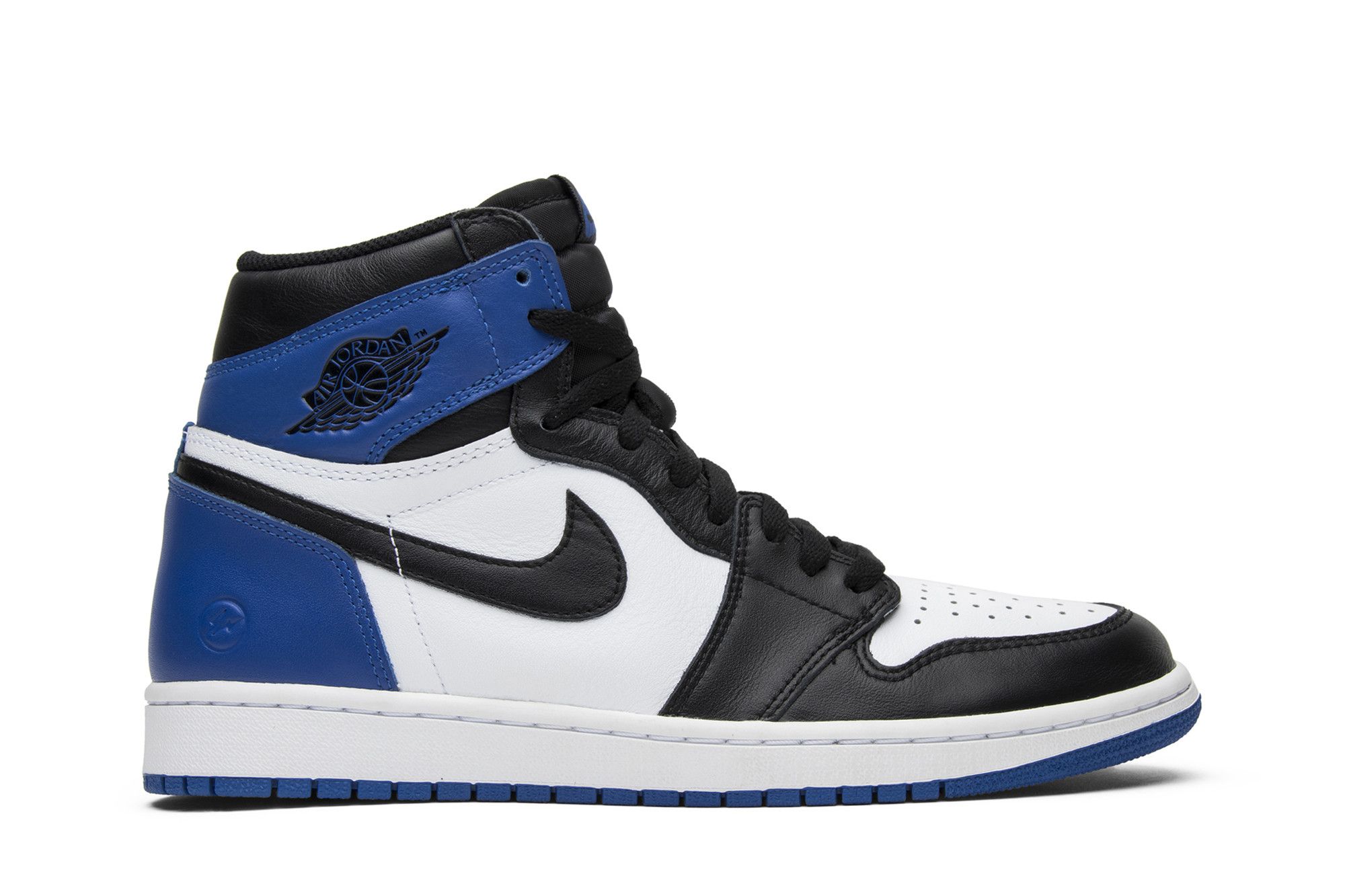 Jordan 1 Retro High Fragment (716371-040) - Black/Royal Blue/White