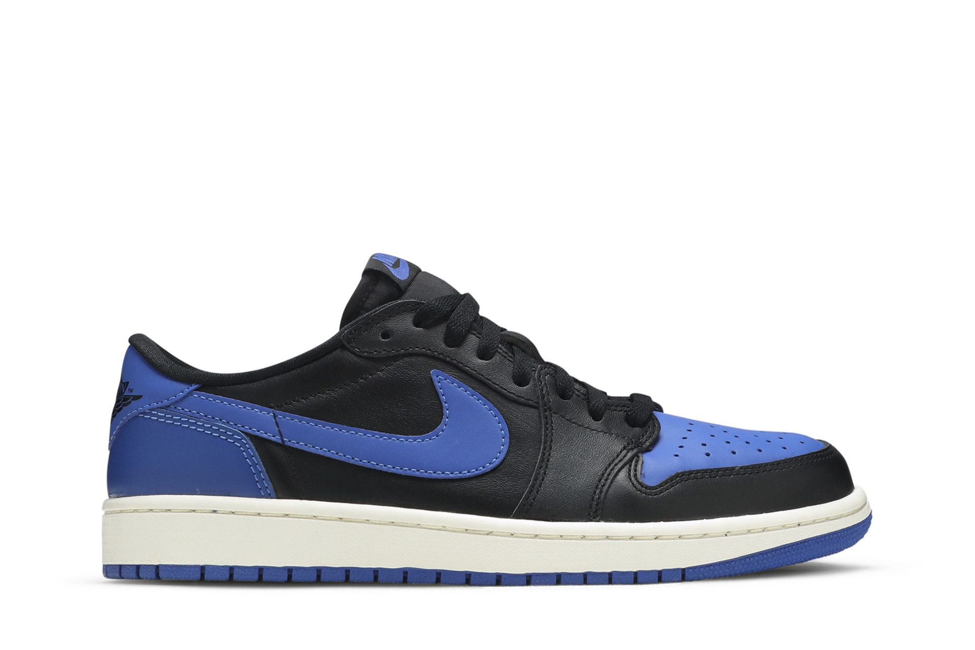 Air Jordan 1 Retro Low Royal 2015 (705329-004) Black Varsity Royal Sail