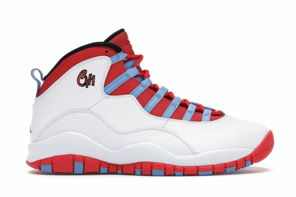 Jordan 10 Retro Chicago Flag (310805-114) - Men's Lifestyle Sneaker