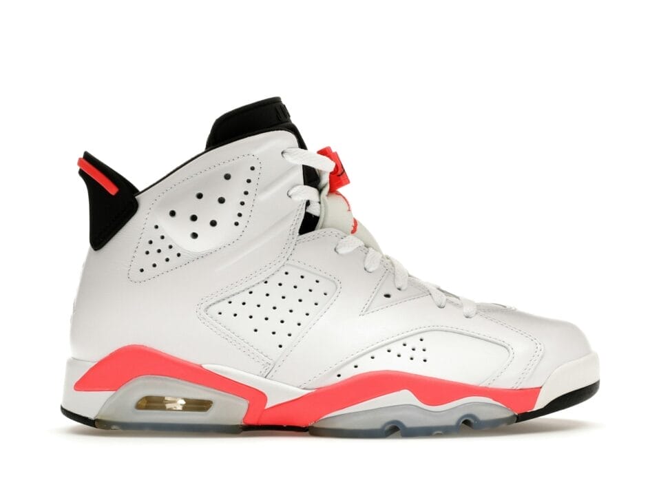 Air Jordan 6 Retro Infrared White (2014) - 384664-123