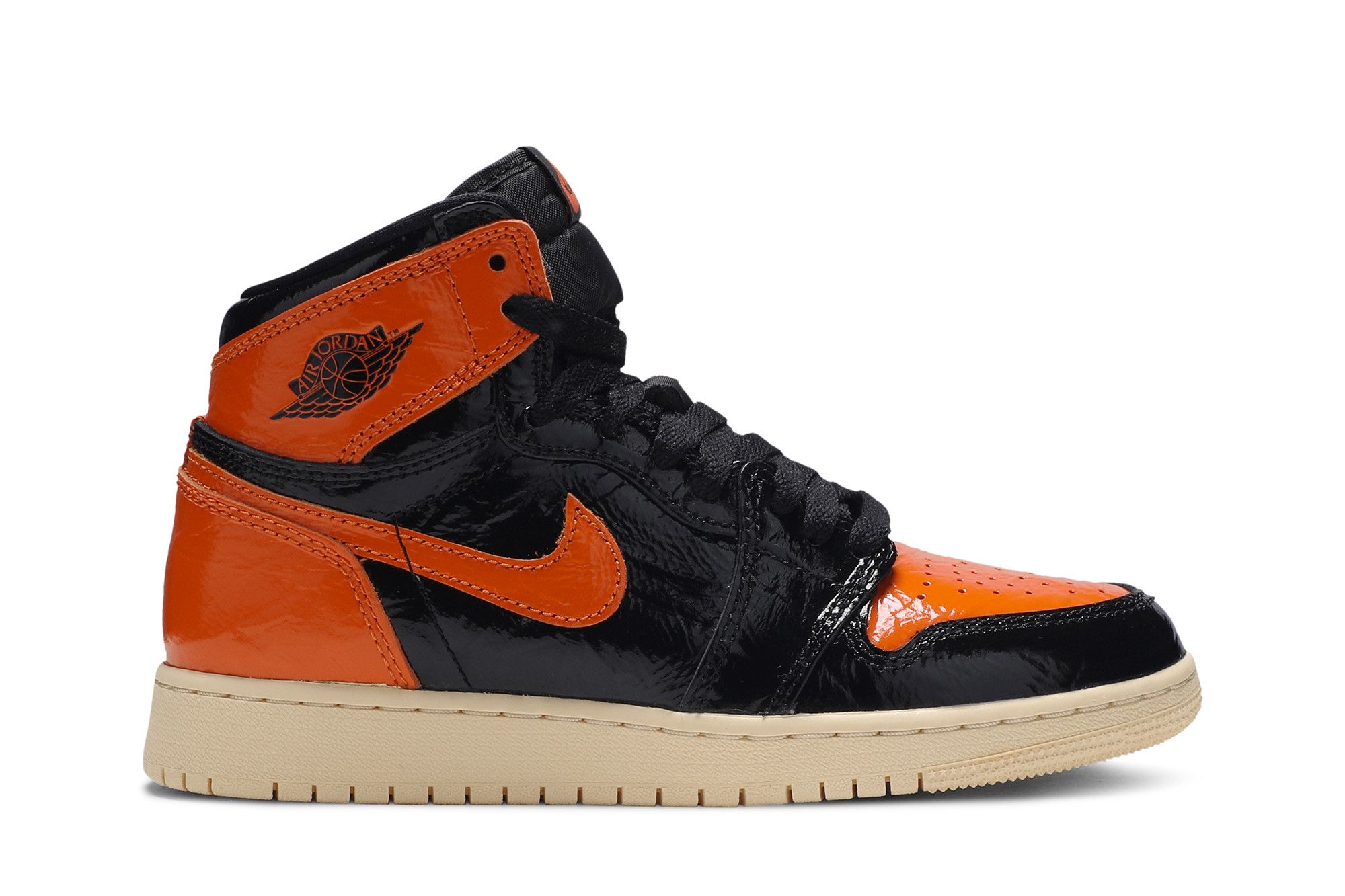 Jordan 1 Retro High Shattered Backboard 3 (GS) Black/Pale Vanilla - 575441-028