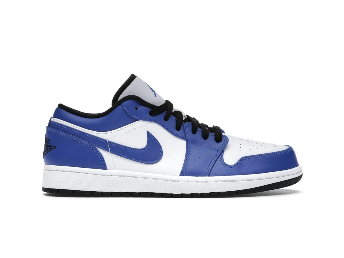 Air Jordan 1 Low Game Royal White/Game Royal-Black 553558-124