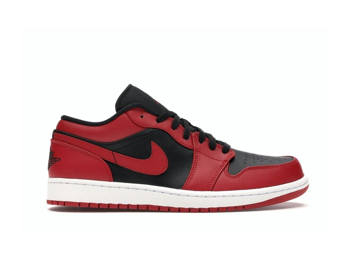 Jordan 1 Low Reverse Bred Sneakers (553558-606)