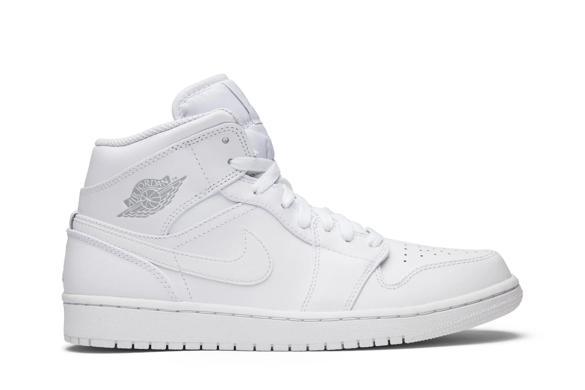 Air Jordan 1 Retro Mid 'White Pure Platinum' 554724-104