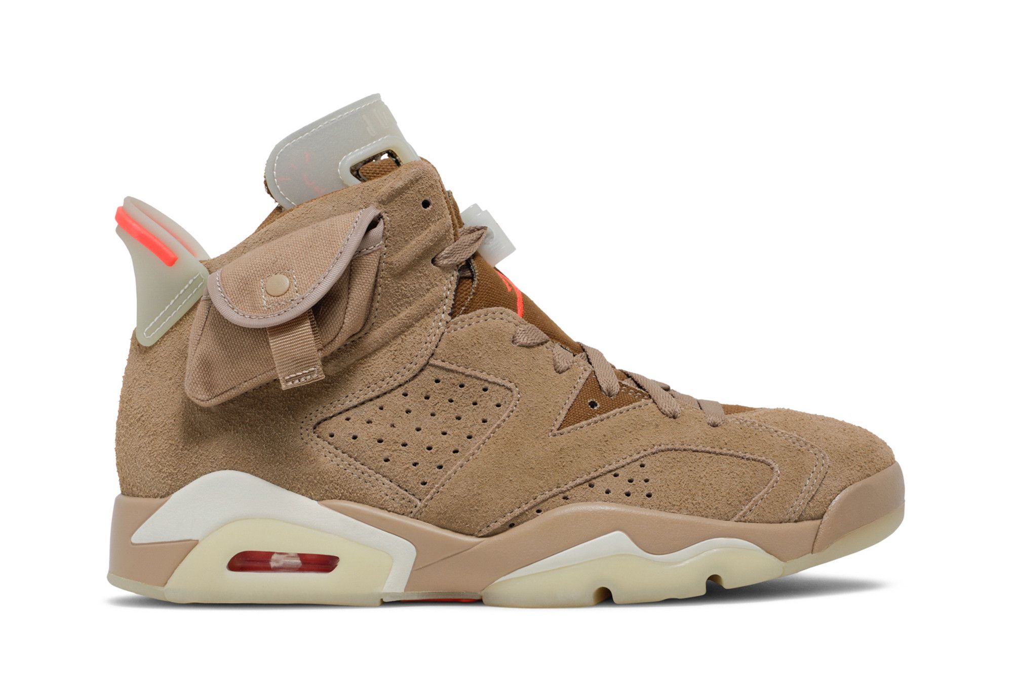 Air Jordan 6 Retro British Khaki collab Travis Scott DH0690-200