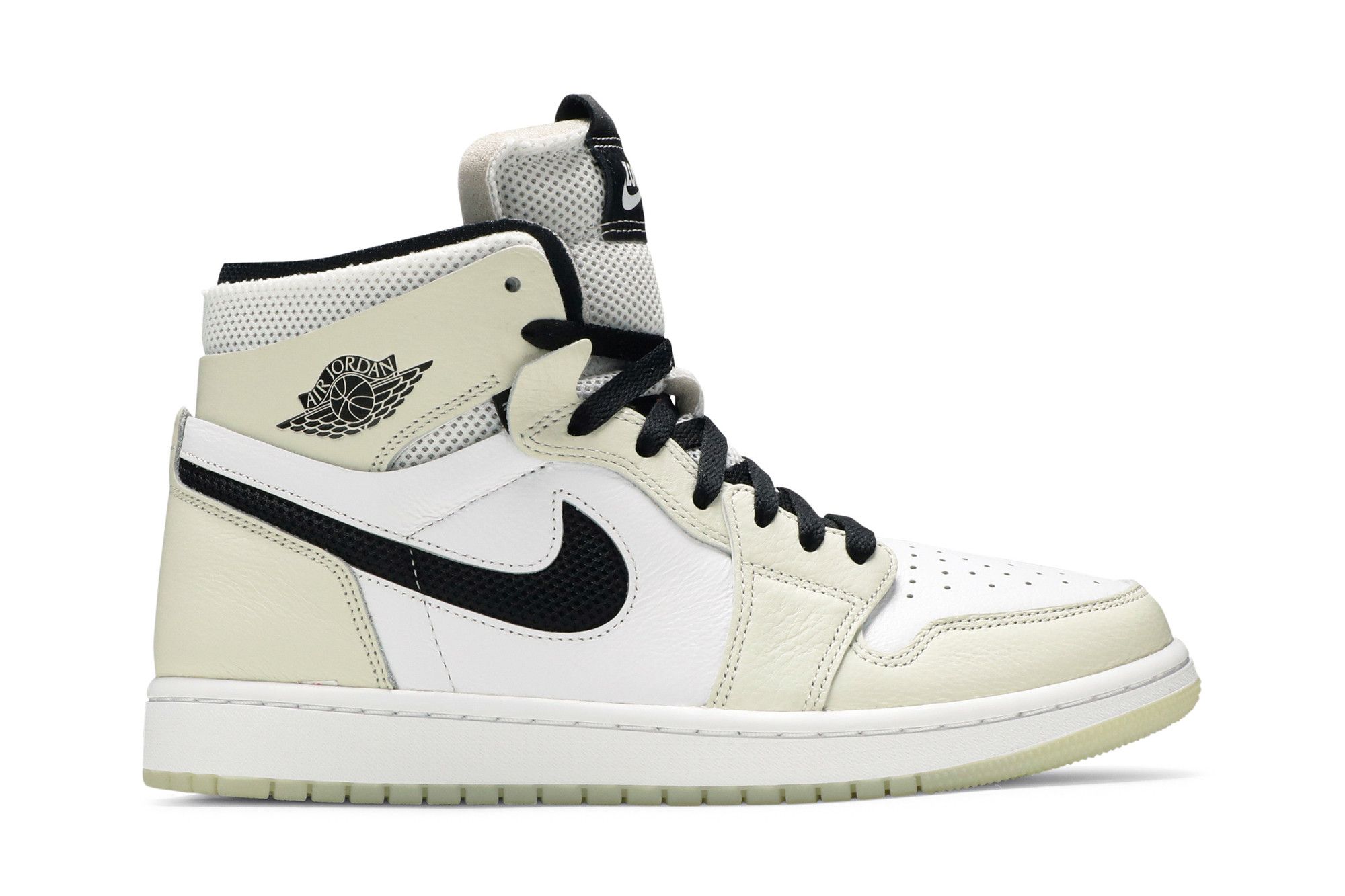 Air Jordan 1 High Zoom Comfort Light Bone (Women Exclusive) Shoes | CT0979-002