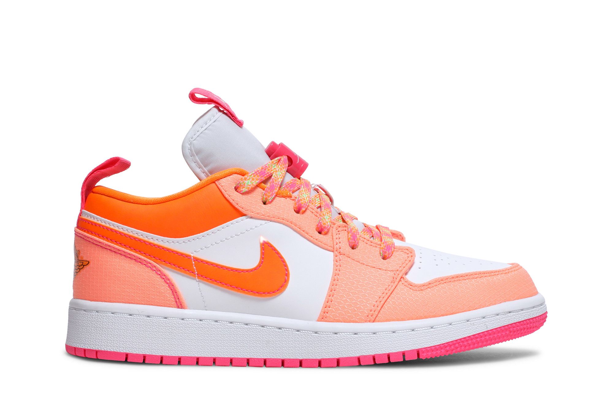 Air Jordan 1 Low Utility GS Crimson Pulse (Grade-Schooler) Sneakers - DJ0530-801