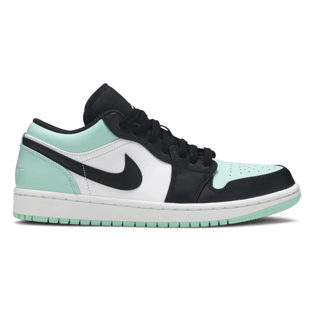 Air Jordan 1 Low Emerald Shoes | 553558-117