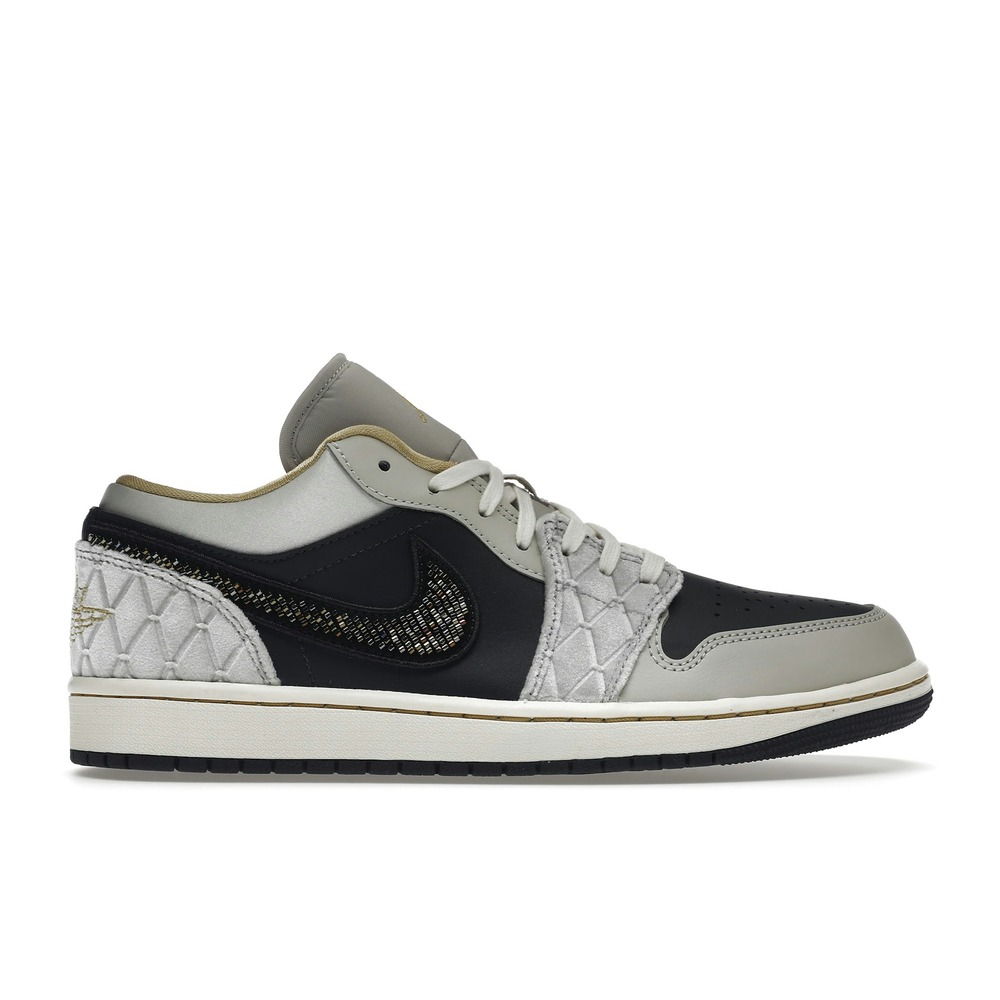 Air Jordan 1 Low SE Beaded Swoosh DV1762-001