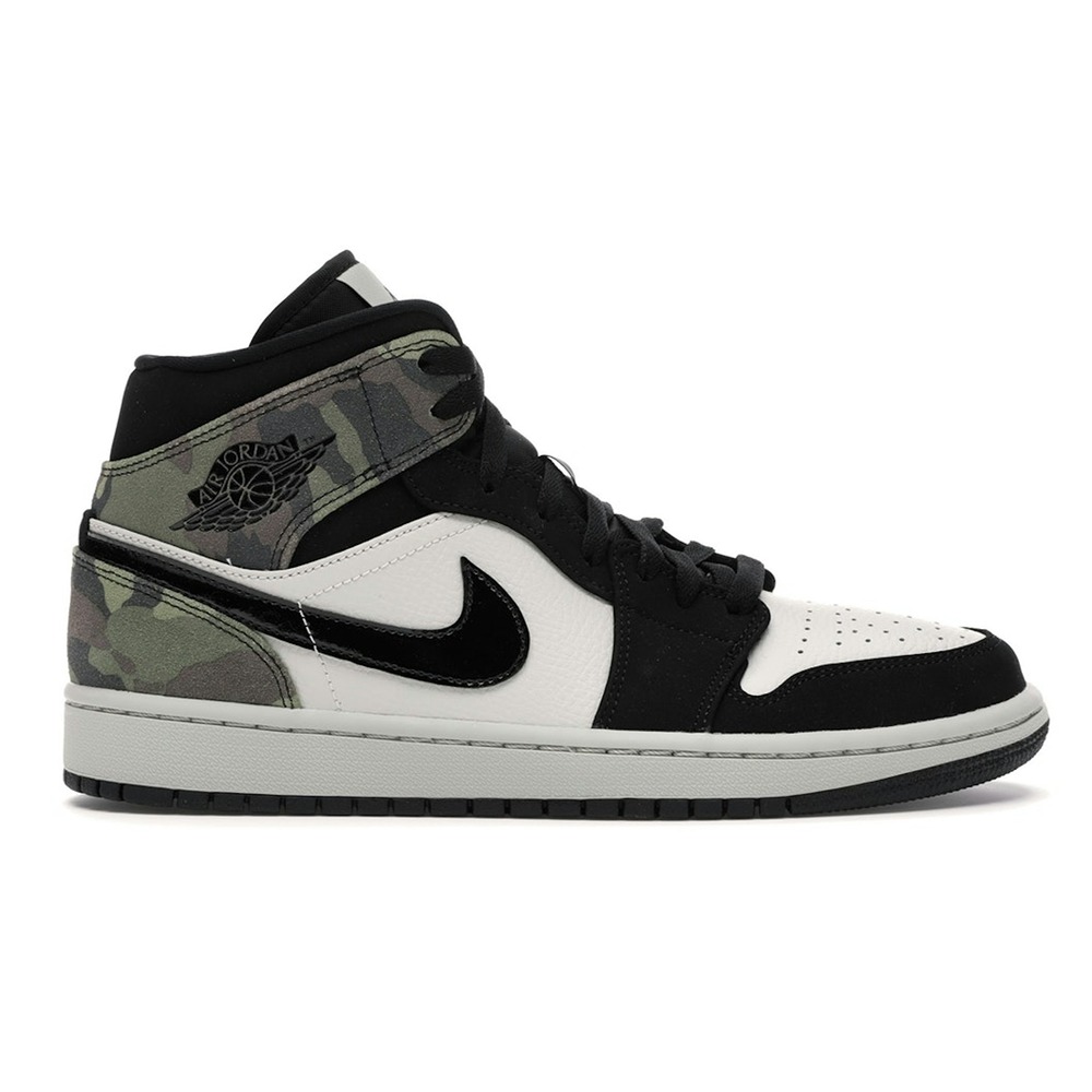 Air Jordan 1 Mid Camo Sneakers - CW5490-001