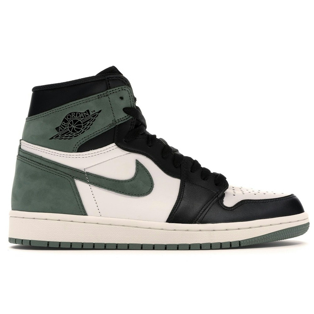 Air Jordan 1 Retro High OG Clay Green (Best Hand in the Game Pack) Sneakers - 555088-135