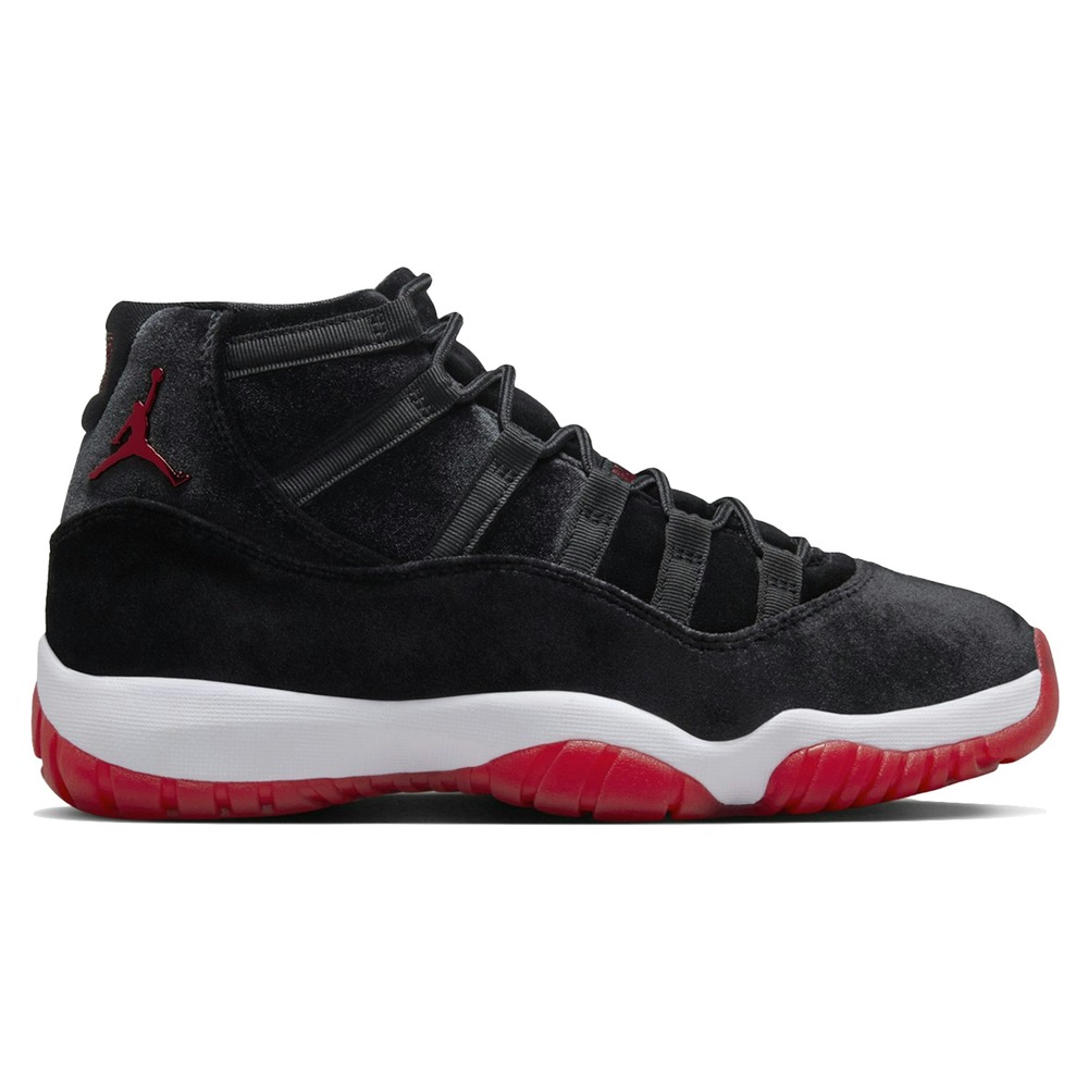 Air Jordan 11 Retro Bred Velvet (Women Exclusive) Sneaker Style DB5457-061