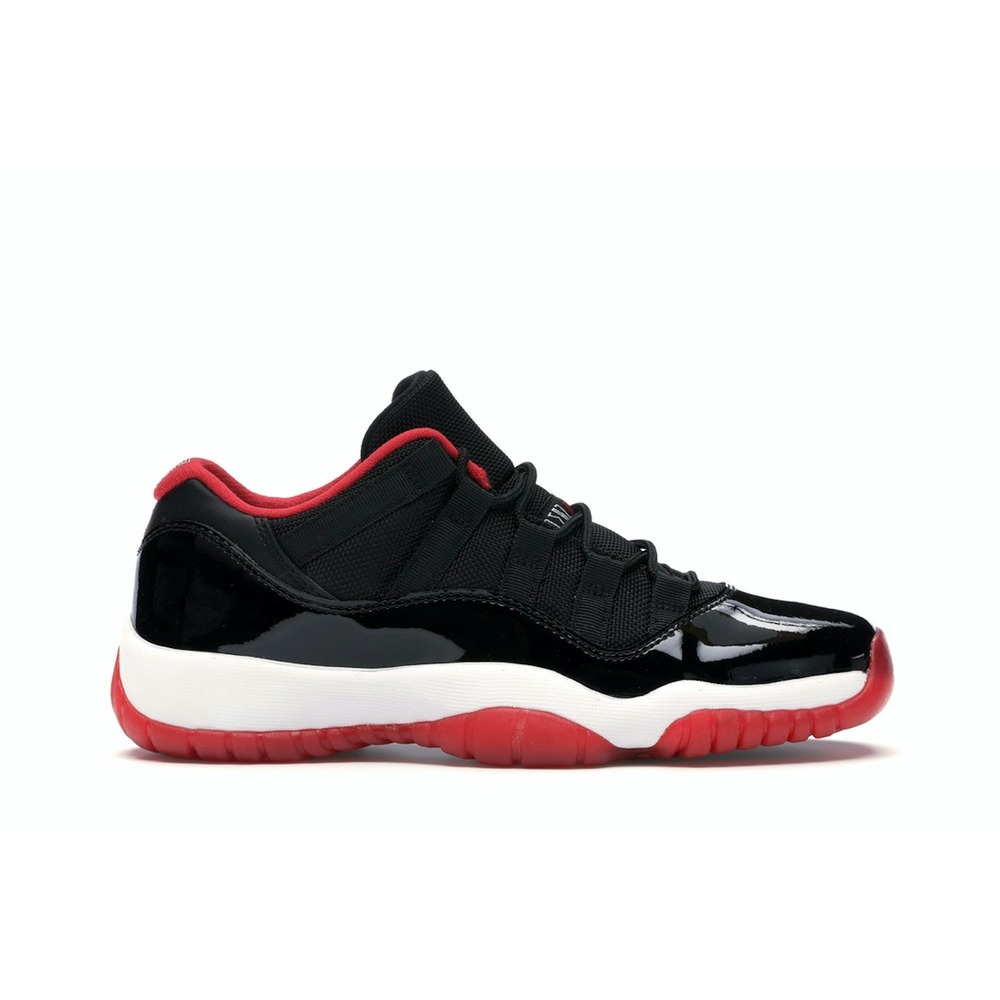 Air Jordan 11 Retro Low BG Bred (2015 edition) (Grade-School-Boy) Sneakers - 528896-012