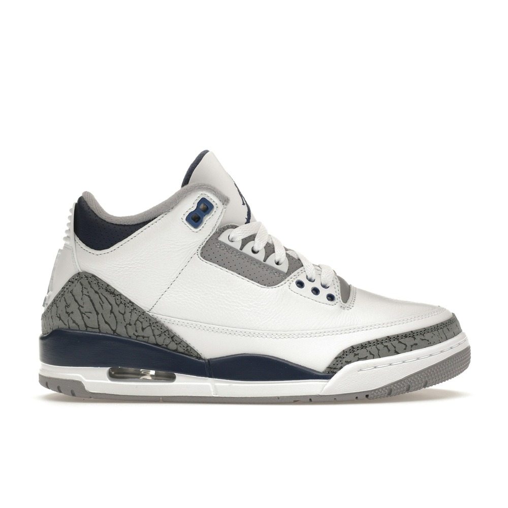 Air Jordan 3 Retro Midnight Navy Sneakers - CT8532-140