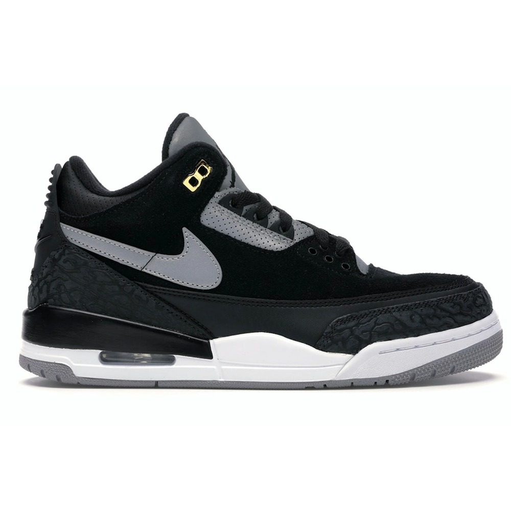 Air Jordan 3 Retro Tinker SP Black Cement Sneakers - CK4348-007