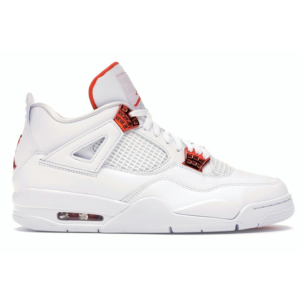 Air Jordan 4 Retro Orange Metallic Sneaker Style CT8527-118