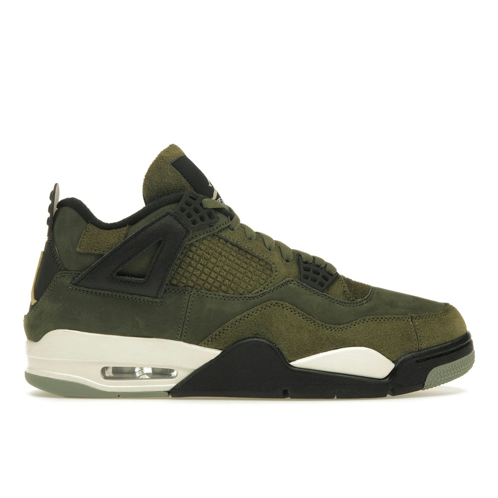 Air Jordan 4 Retro SE Craft Olive Sneakers - FB9927-200