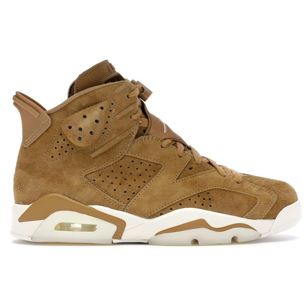 Air Jordan 6 Retro Wheat Sneakers - 384664-705-S
