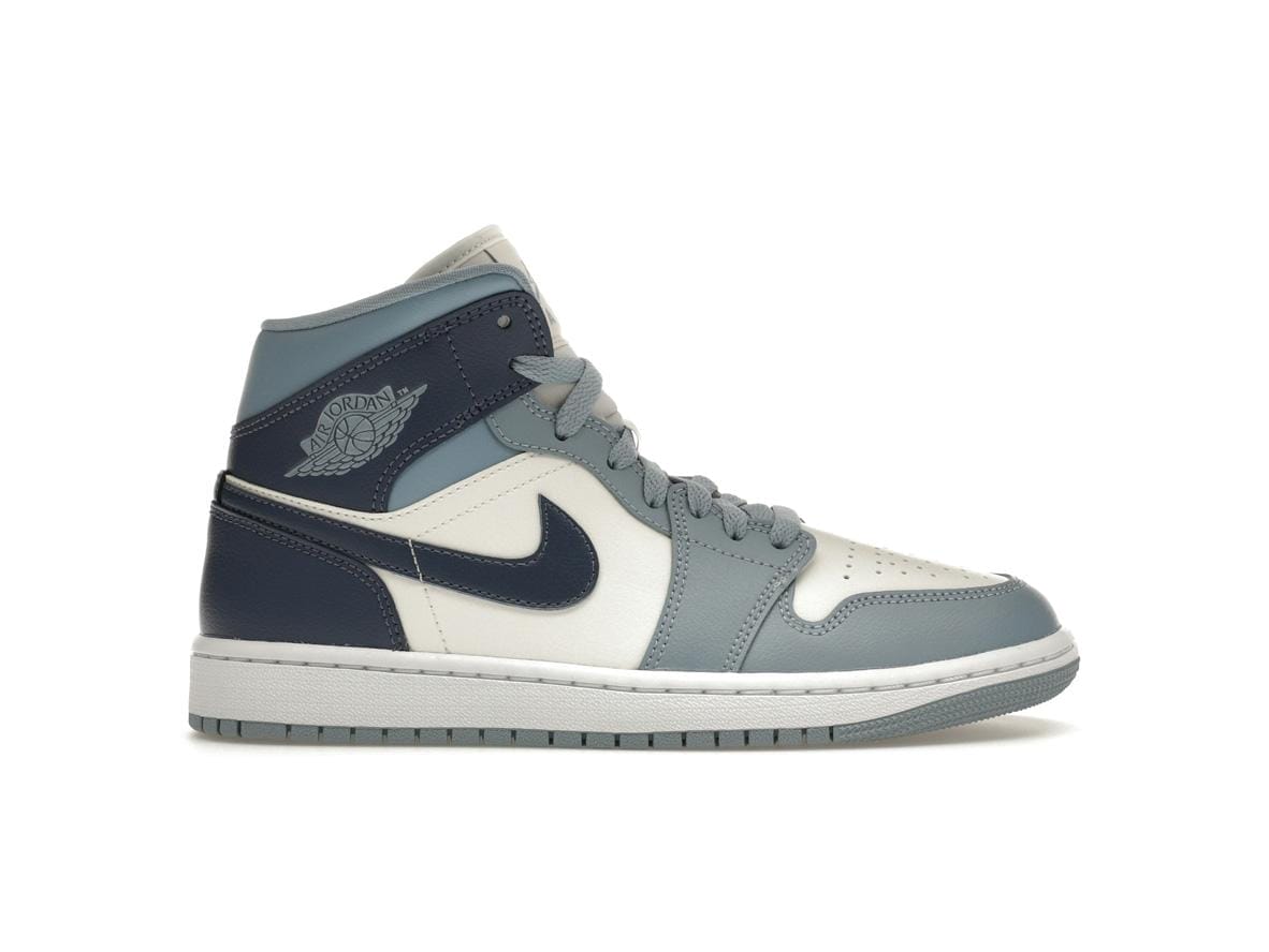 Women's Jordan 1 Mid Diffused Blue BQ6472-140 Sneakers