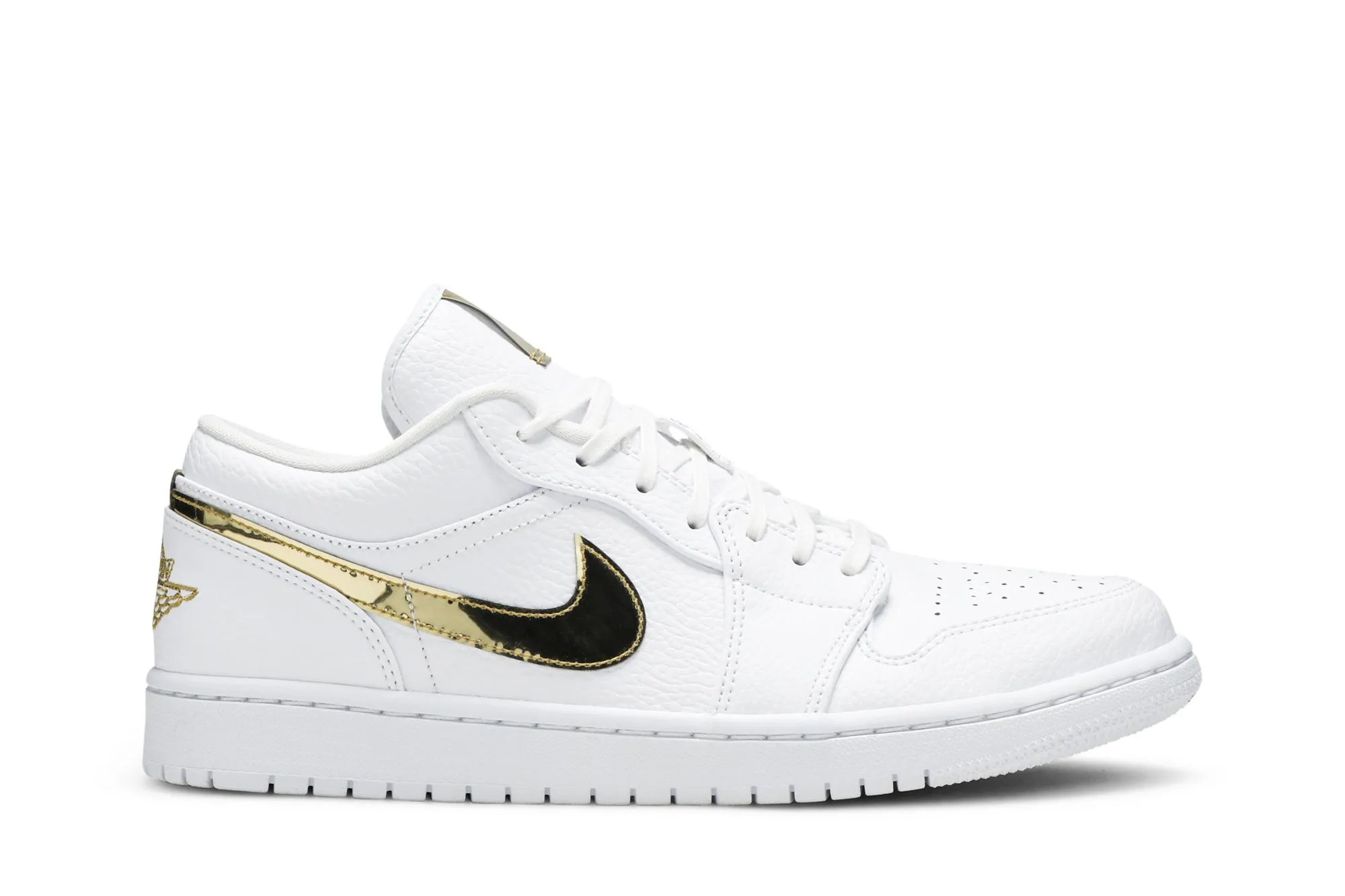 Air Jordan 1 Retro Low 'White Metallic Gold' CZ4776-100
