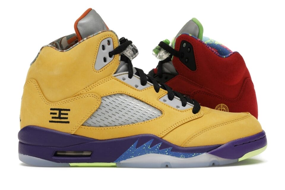 Jordan 5 Retro What The - CZ5725-700 - Men's Lifestyle Sneakers