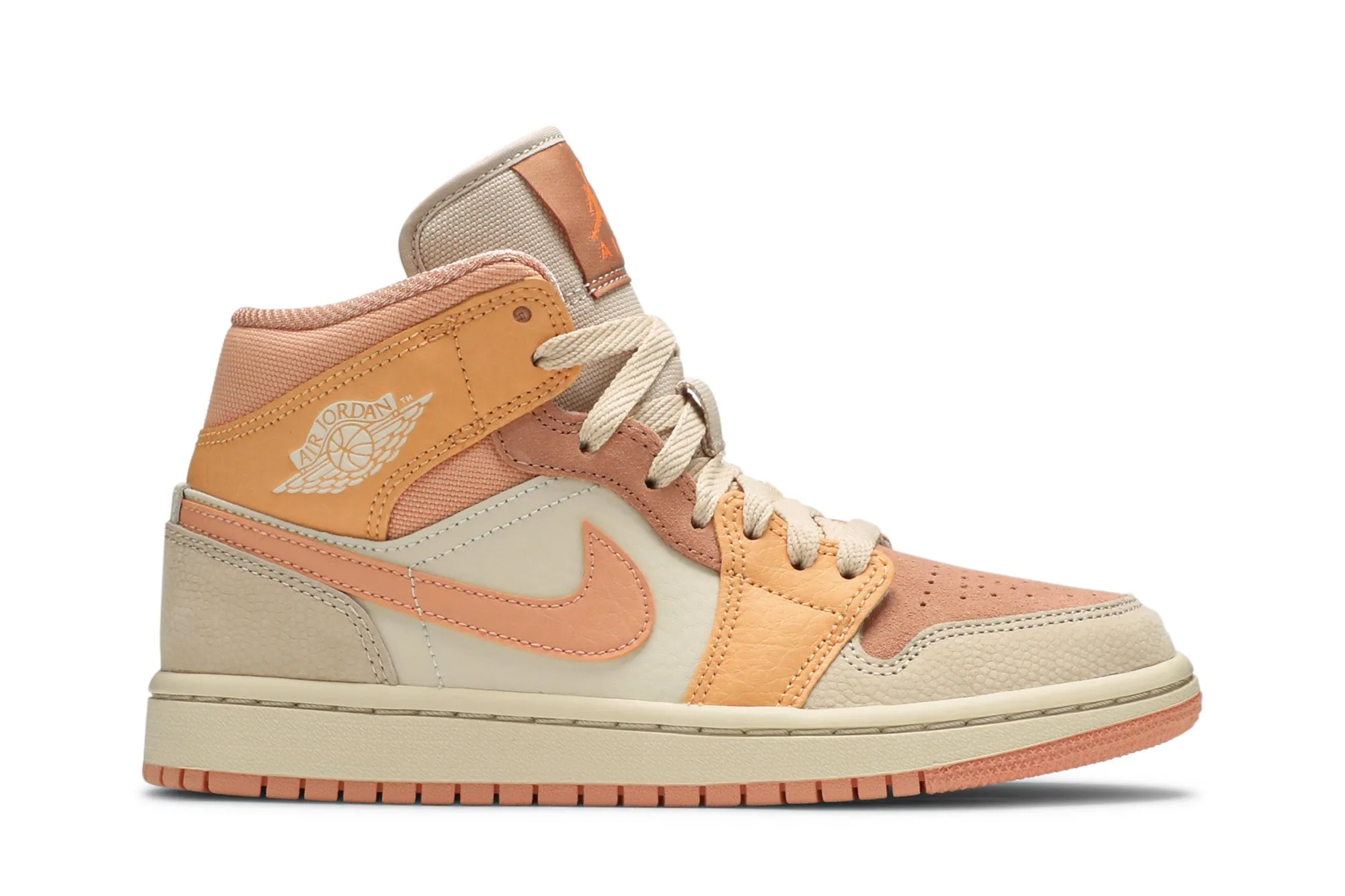 Wmns Air Jordan 1 Mid 'Apricot' DH4270-800
