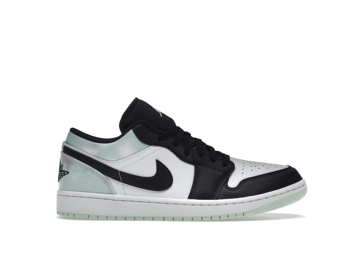 Air Jordan 1 Low Tie-Dye Black Toe Sneakers DM1199-100
