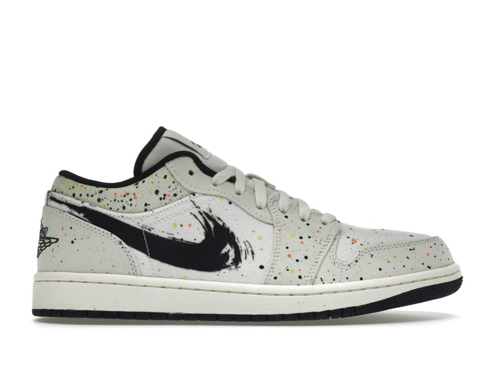 Air Jordan 1 Low Brushstroke - DM3528-100