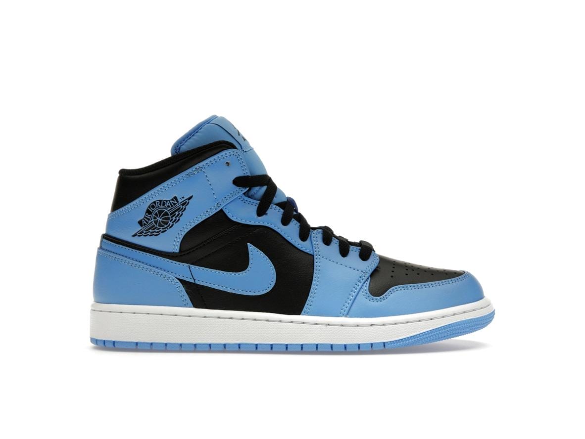 Air Jordan 1 Mid University Blue Black DQ8426-401 Sneakers