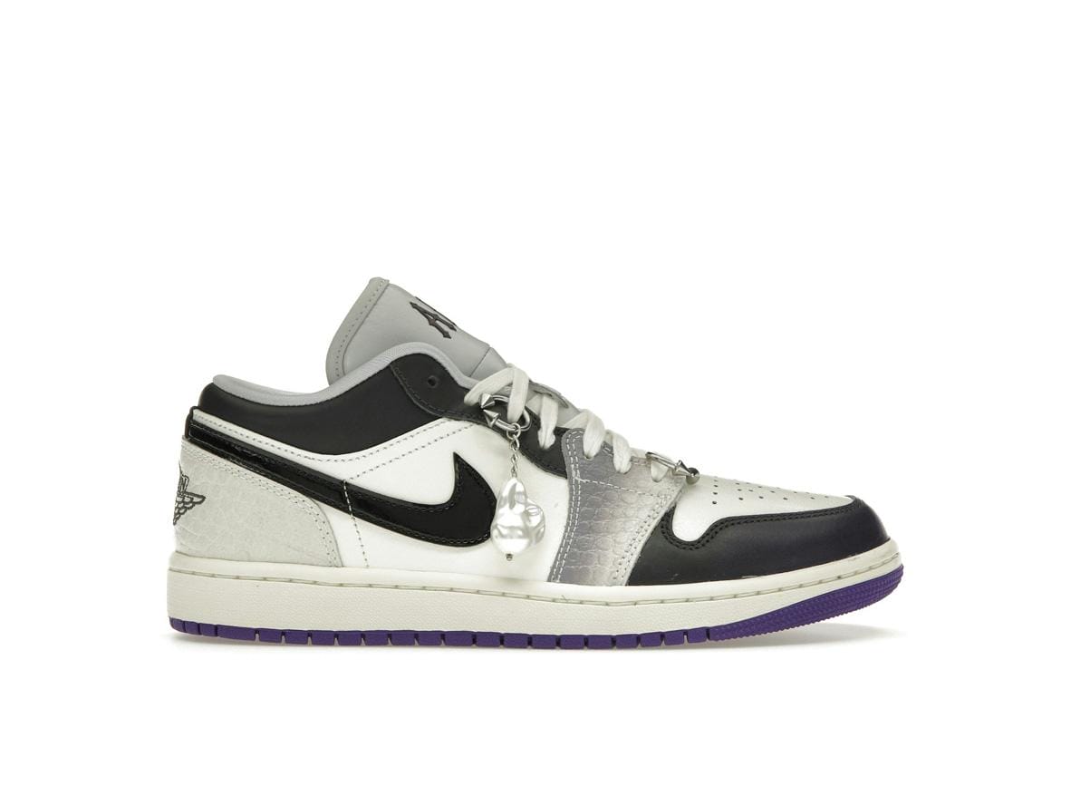 Women's Jordan 1 Low SE Punk Rock Sneakers - HF5759-101