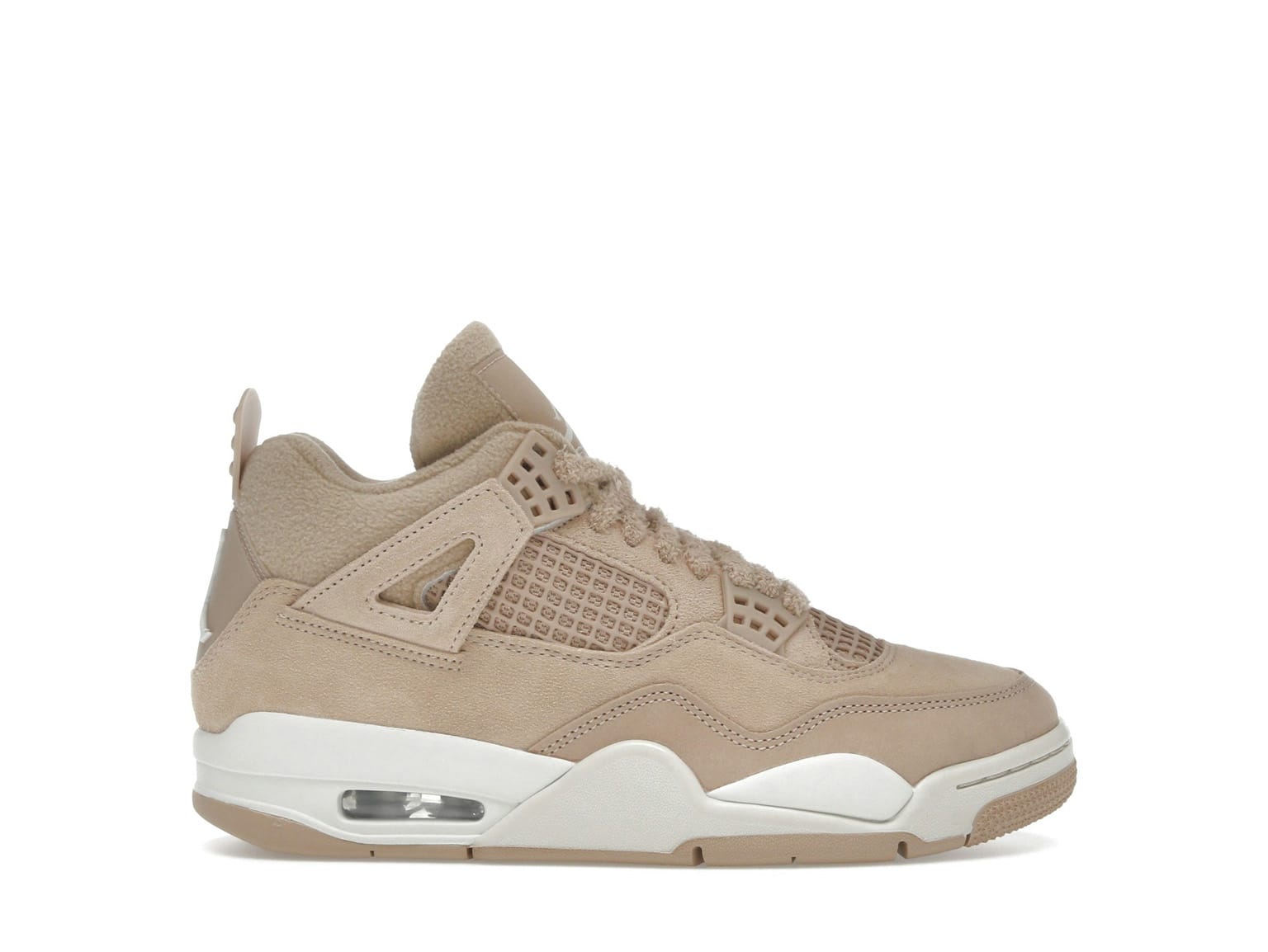 Jordan 4 Retro Cozy Girl Women's HV0823-200 Hemp Light Orewood Brown Sneakers