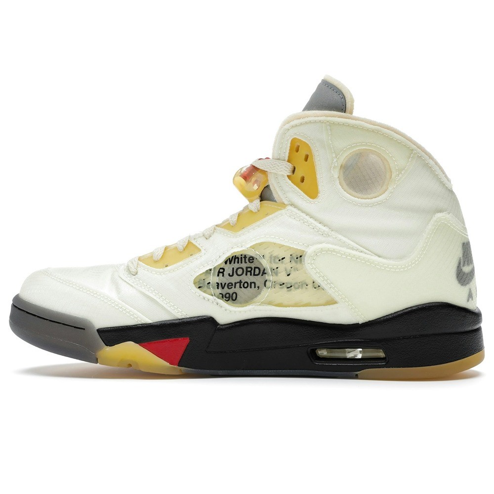 Off-White Air Jordan 5 SP Sail Sneaker Style DH8565-100