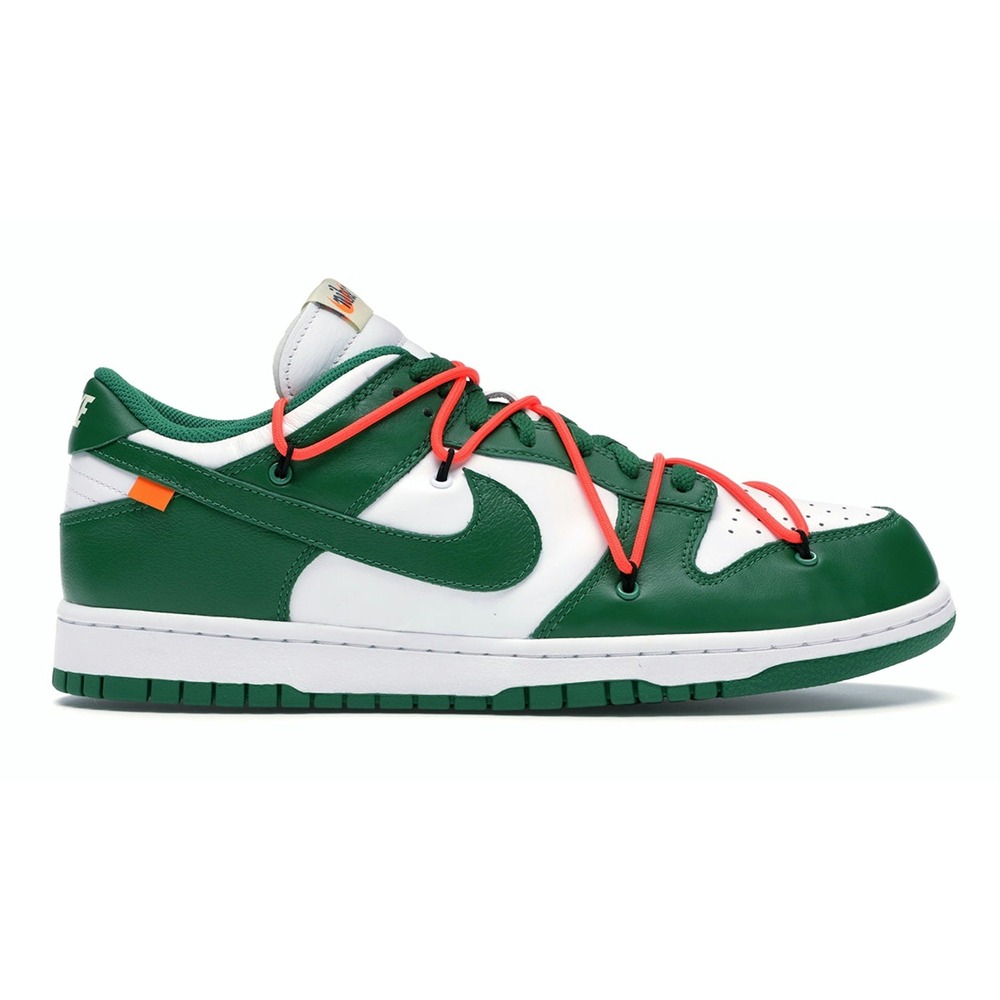Off-White Nike Dunk Low Pine Green Sneaker Style CT0856-100