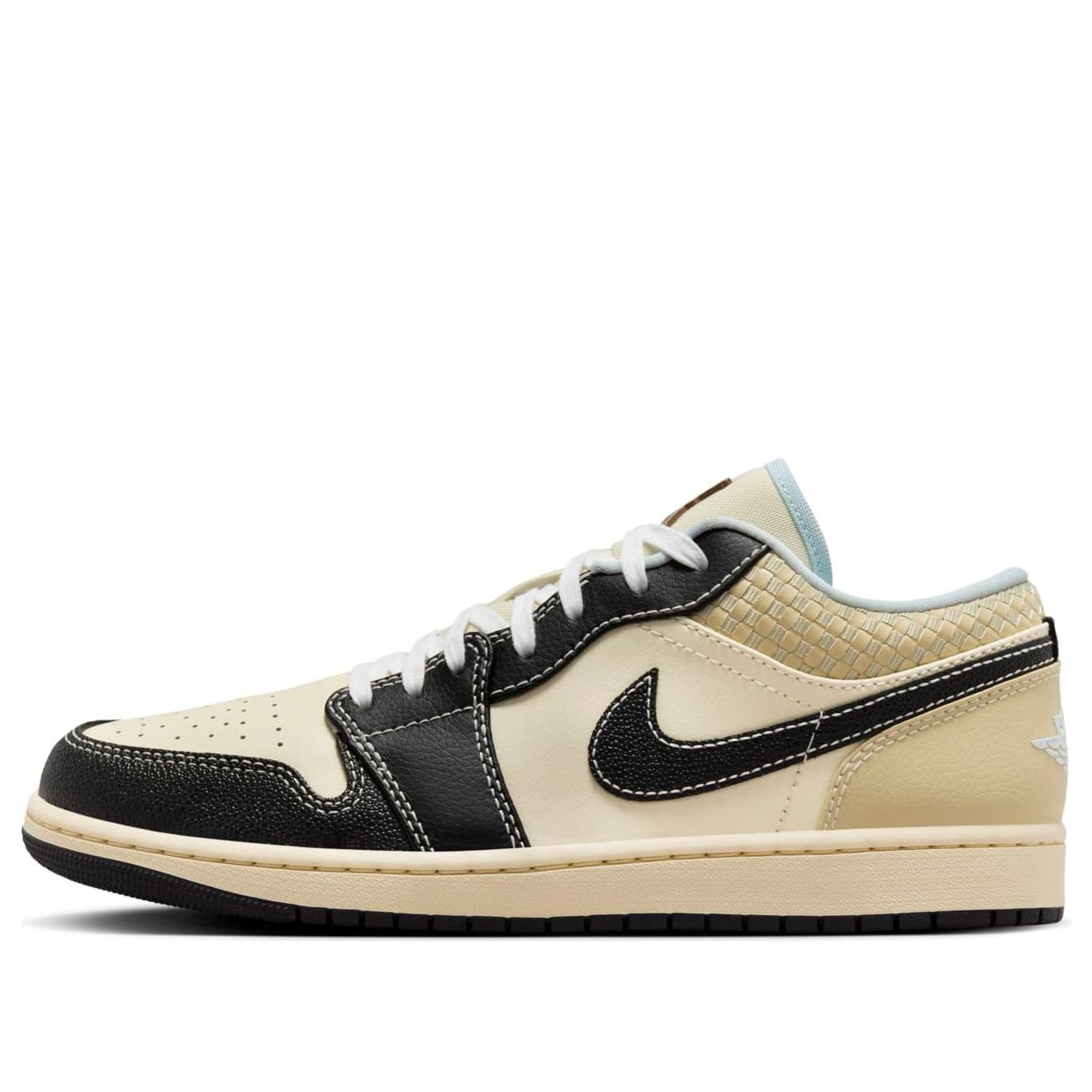 Jordan 1 Low SE Coconut Milk Black Muslin – HQ3437-101