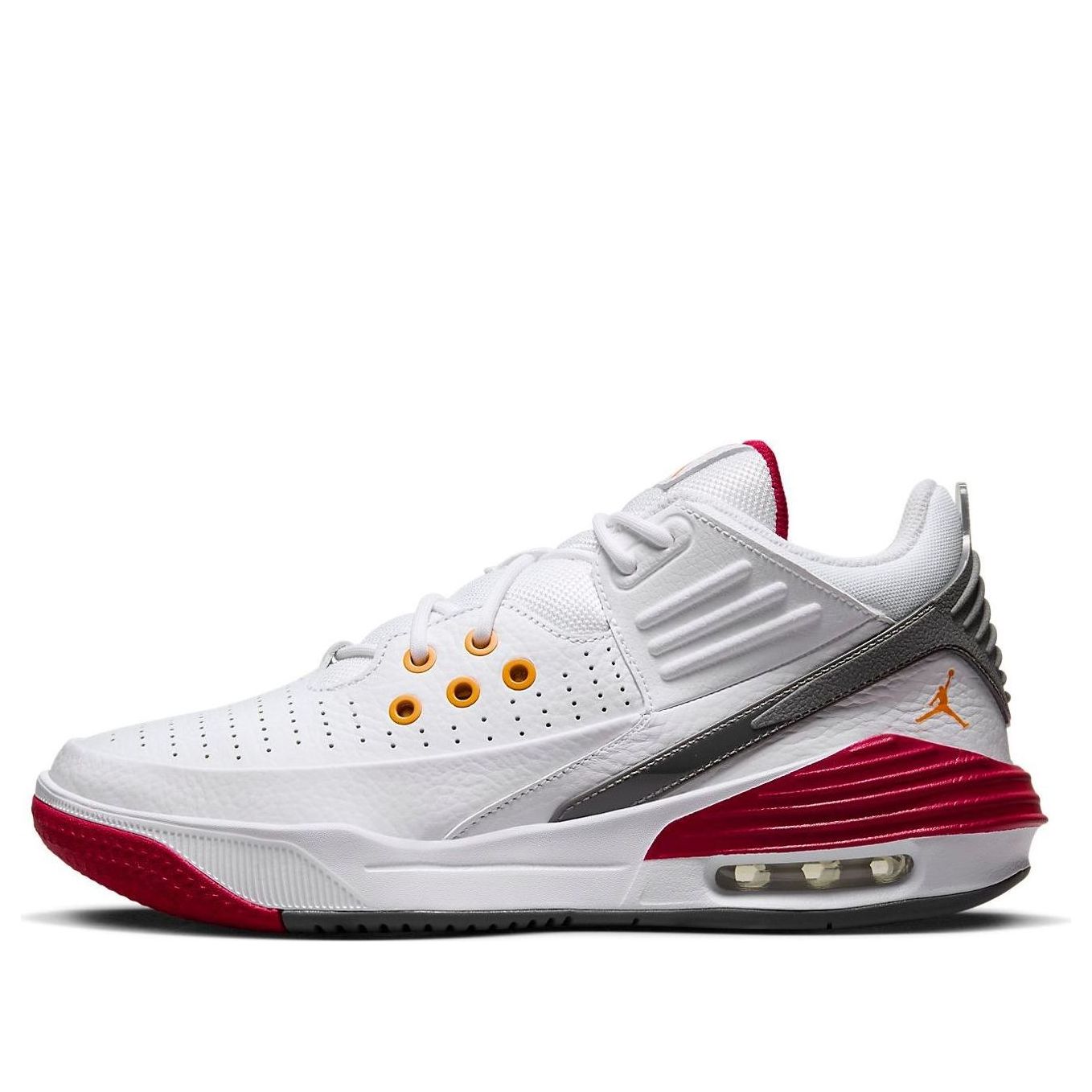 Jordan Max Aura 5 White Cardinal Red DZ4353-160 Sneakers