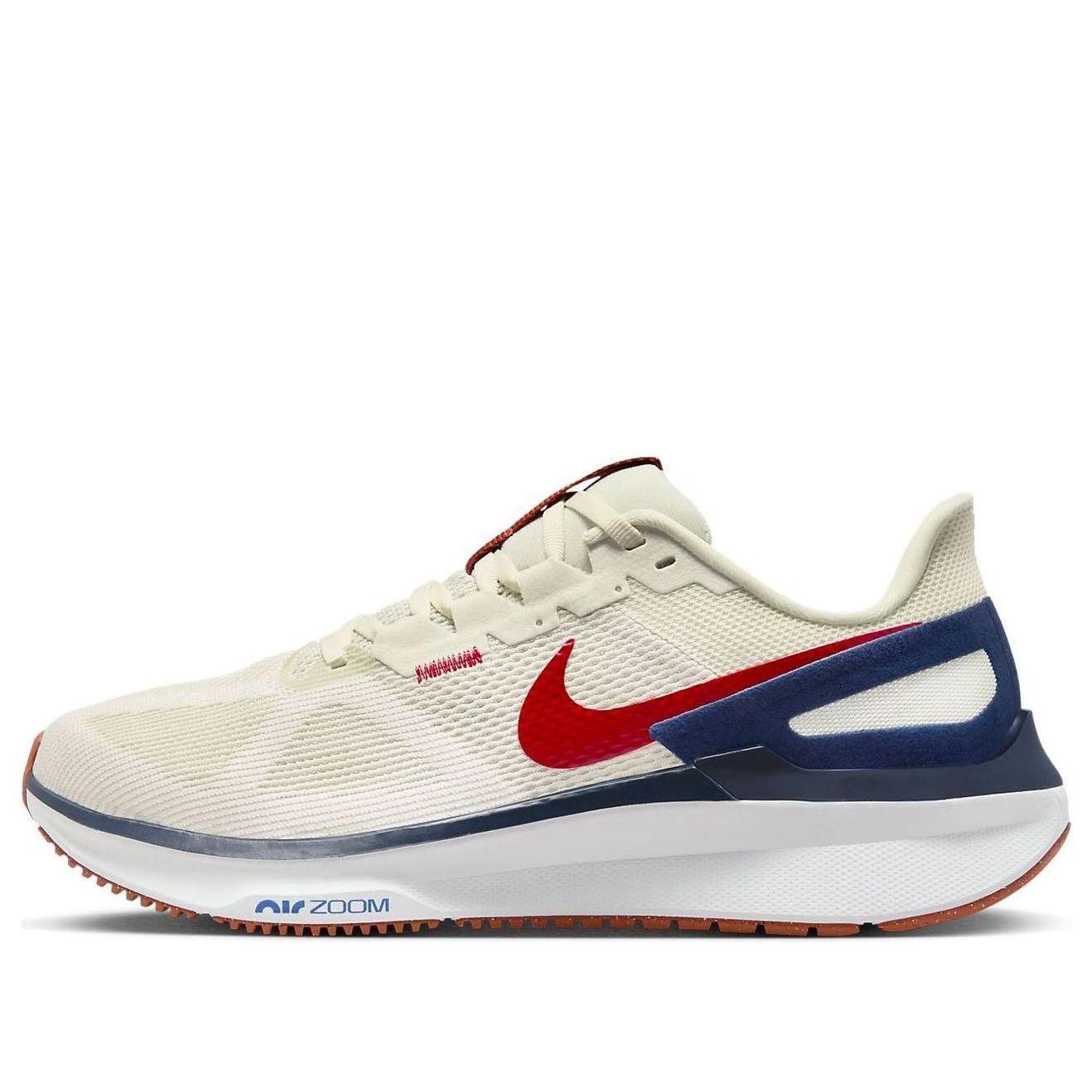 Nike Air Zoom Structure 25 Men’s Road Running Shoes – Sea Glass/University Red – DJ7883-001