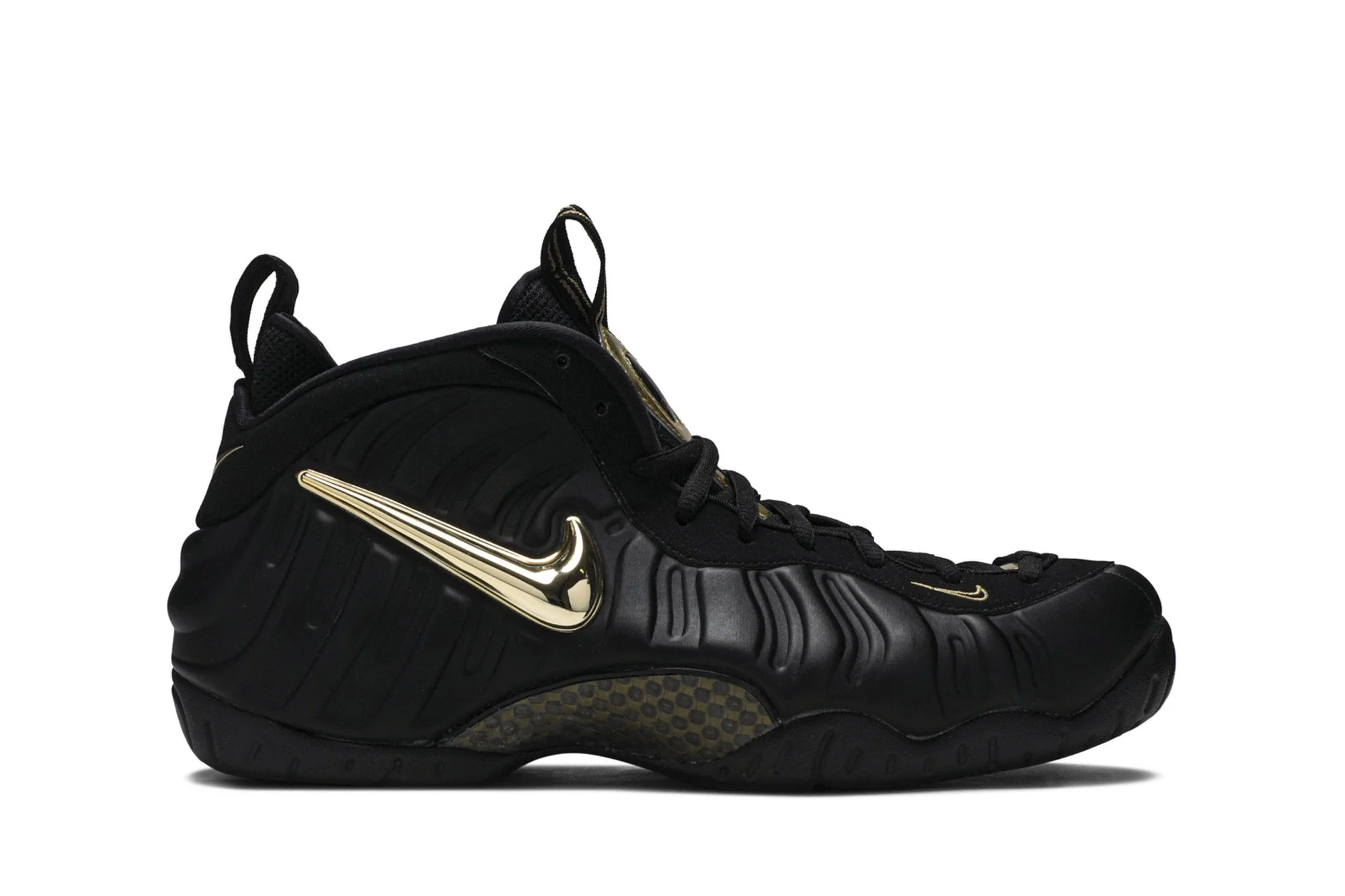 Nike Air Foamposite Pro 'Black Metallic Gold' 624041-009
