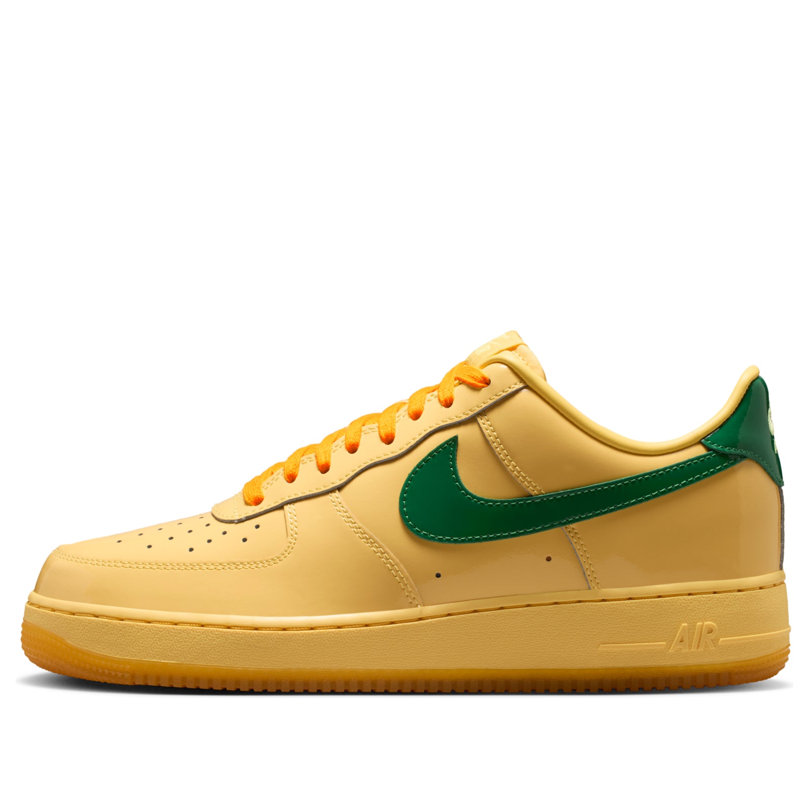 Nike Air Force 1 Low QS Patent Leather Topaz Gold IO4489-700 - AlcoSport